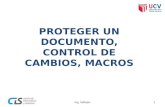 Ms word proteger documento, macros