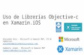 Uso de Librerías Objective-c en Xamarin.iOS