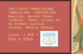 Instituto franciscano inmaculada  concepcion