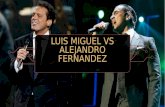 Alejandro Fernandez vs Luis Miguel