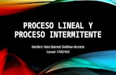 Proceso Lineal y Proceso Intermitente