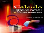 Ejercicios calculo diferencial de variasvariables