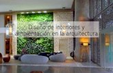 Diseño de interiores y ambientación en la arquitectura