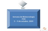 Fotos Semana Biotecnologia ITCR
