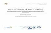 Plan Ncional de Restauracion - Colombia