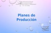 Planes de produccion(planificacion)