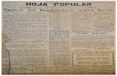 El Periódico "Hoja Popular" del mes Enero de  1944