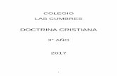 Cuadernillo de Doctrina Cristiana - 3er año - 2017