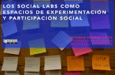 Los Social Labs como espacios de experimentación y participación social
