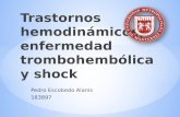Trastornos hemodinámicos%2c enfermedad trombohembólica y shock