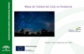Mapa de Calidad del Cielo en Andalucía