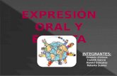 Expresiön oral y escrita