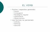 El verb: aspectes generals i formes no personals