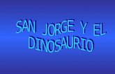 San Jorge y el dinosuario