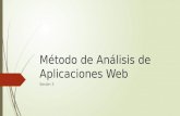 Método de Análisis de Aplicaciones Web
