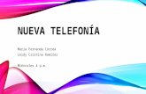 Nueva telefonía Maria Fernanda  y Leidy Ramírez