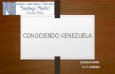 Conociendo venezuela