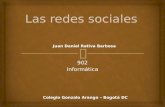 Las Redes Sociales by Daniel Rativa B