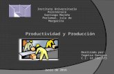 Productividad y produccion