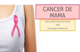 Generalidades de cáncer de mama