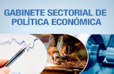 Gabinete sectorial de política económica