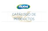 Catálogo Productos Nutri