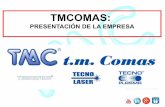 TMCOMAS Presentación Empresa