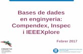 Bases de dades en enginyeria: Compendex, Inspec i IEEEXplore