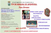 2013 salida MULTIAVENTUR PARA JÓVENES. Ayuntamiento de Pedrezuela-Concejalia Juventud