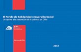 El Fondo de Solidaridad e Inversión Social. Un aporte a la superación de la pobreza en Chile / FOSIS - Ministerio de Desarrollo Social (Chile)