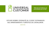 Estudi sobre l'atenció al client estranger als apartaments turístics de Catalunya