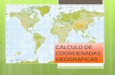 Cálculo de coordenadas geográficas