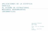 TFG Estática Gráfica ETSAM. Luis Lozano Bodeguero