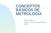 Conceptos de metrología