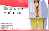 Síndrome anémico y anemia ferropenica