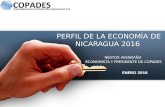Economía de Nicaragua 2015 2016 / Dr. Néstor Avendano / CCSN