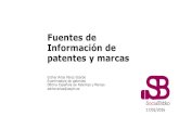 Fuentes de información de patentes y marcas.