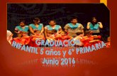 Graduación infantil primaria 2016