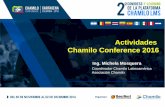 Day 2: Explicación Actividades Chamilo Conference 2016