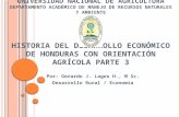 Historia del desarrollo económico de Honduras III