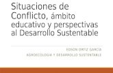 Situacion de conflicto Ambito Educativo y perspectivas al Desarrollo Sustentable