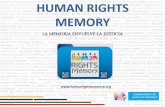 HRM y Costureros de Memoria - La Memoria envuelve la Justicia