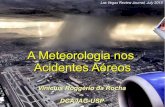 A Meteorologia nos Acidentes Aéreos