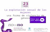 La explotación sexual una forma de violencia de género
