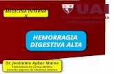 HEMORRAGIA DIGESTIVA ALTA 2015 + VIDEOS