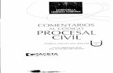 COMENTARIOS AL CÓDIGO PROCESAL CIVIL   Tomo III - Ledesma Narváez