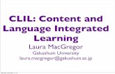 JALT2015 CLIL presentation Laura MacGregor