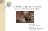 2º Civilización U10º VA: La religión y la cultura en el virreinato