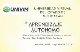 Aprendizaje autonomo_Actividad No. 2 UNIVIM