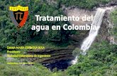 El tratamiento del agua en Colombia